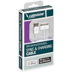 Καλώδιο USB για Apple ipod / iPhone 3G/ 3GS 1.3m (Cabstone) Καλώδιο USB για Apple ipod / iPhone 3G/ 3GS 1.3m (Cabstone)
