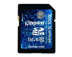 Kingston Secure Digital Flash 16Gb CARD (SD) SD10G2/16GB Kingston Secure Digital Flash 16Gb CARD (SD) SD10G2/16GB