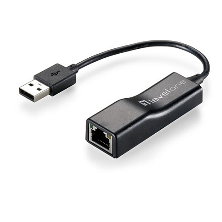 Level One USB TO LAN Adapter 10/100 Ethernet USB-0301