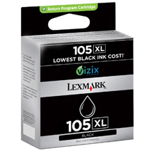 Μαύρο Μελάνι LEXMARK HIGH YIELD 14N0822E No105XL 510pages Μαύρο Μελάνι LEXMARK HIGH YIELD 14N0822E No105XL 510pages