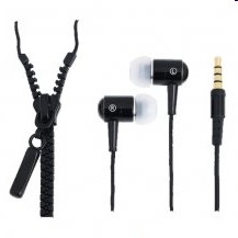 Logilink Ακουστικά με μικρόφωνο Earphone Zipper 3,5mm black Logilink Ακουστικά με μικρόφωνο Earphone Zipper 3,5mm black