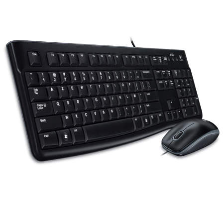 LOGITECH Keyboard/Mouse MK120 Ενσύρματο Ποντίκι & Πληκτρολόγιο