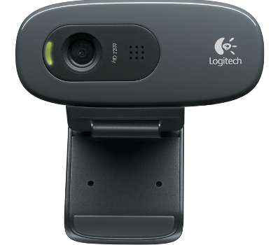 Logitech Webcam C270 HD 720p 3MP 30fps USB