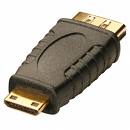 Adaptor Gender Changer mini HDMI Male to HDMI Female Adaptor Gender Changer mini HDMI Male to HDMI Female