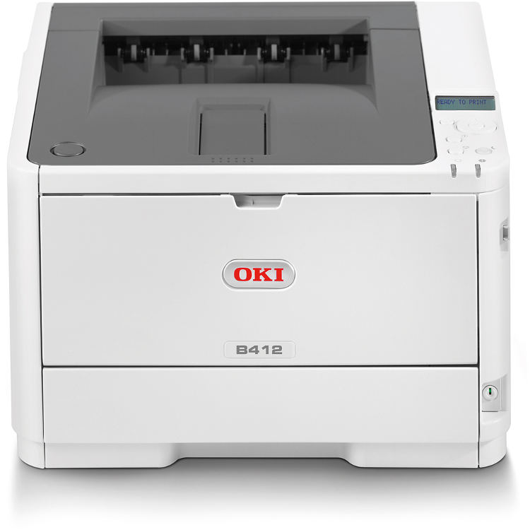 OKI B412DN Laser Printer A4/33ppm/1200dpi/64Mb/USB+Lan