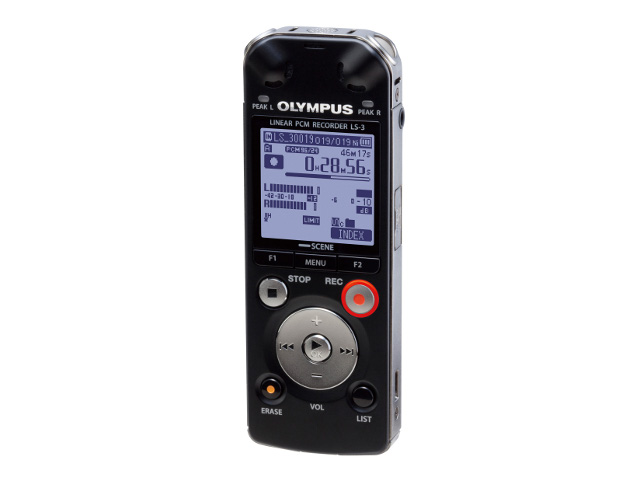 Olympus LS-3 Linear PCM Voice Recorder Ψηφιακός Καταγραφέας 4Gb Olympus LS-3 Linear PCM Voice Recorder Ψηφιακός Καταγραφέας 4Gb