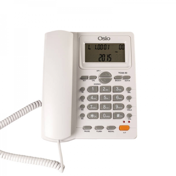 Ενσύρματο Osio Corded Phone OSW- 4710 White Ενσύρματο Osio Corded Phone OSW- 4710 White