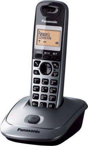 Ασύρματο Τηλέφωνο Panasonic Dect KX-TG2511 Metallic Grey