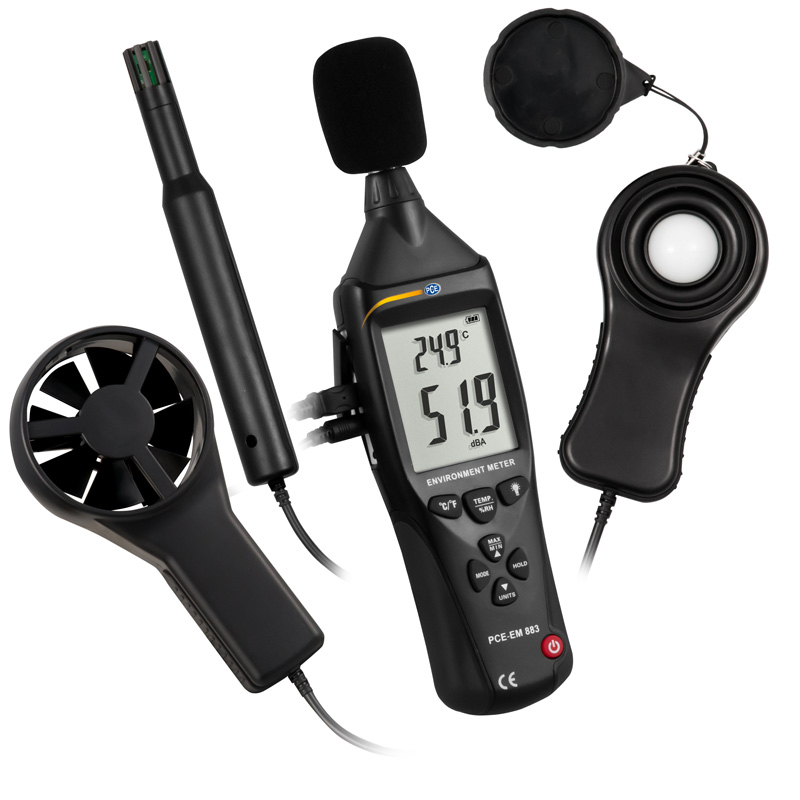 Sound Level Indicator PCE-EM 883 όργανο μέτρησης ήχου-αέρα-φωτός