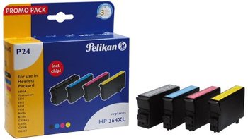 Multipack Μελάνια Pelikan για HP 364XL 4x Black/M/C/Y No364XL