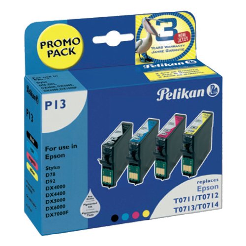 Μελάνι Pelikan EPSON STYLUS T071540 Multipack DX4050/DX6050/D78 Μελάνι Pelikan EPSON STYLUS T071540 Multipack DX4050/DX6050/D78