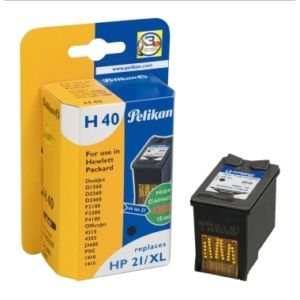Συμβατό Μαύρο Μελάνι Pelikan HP C9351AE BLACK No21XL 15ml Συμβατό Μαύρο Μελάνι Pelikan HP C9351AE BLACK No21XL 15ml