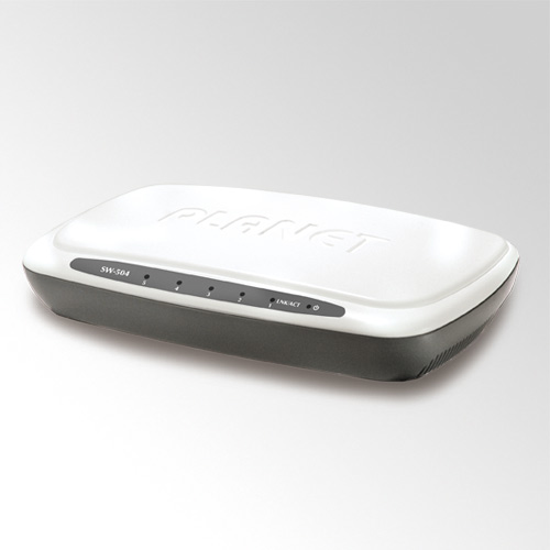 Planet SW-504 5Port 10/100Mbps FastEthernet Switch Planet SW-504 5Port 10/100Mbps FastEthernet Switch