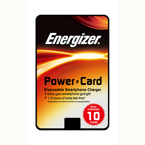 Κάρτα Φόρτισης SmartPhone MicroUSB Energizer PMT750