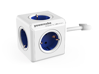 Πολύμπριζο PowerCube Extended USB / Schuko Blue Πολύμπριζο PowerCube Extended USB / Schuko Blue
