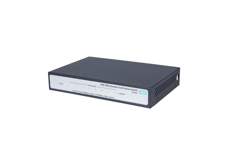 HP Switch OfficeConnect 1420-8G 8Port 10/100/1000 JH329A HP Switch OfficeConnect 1420-8G 8Port 10/100/1000 JH329A