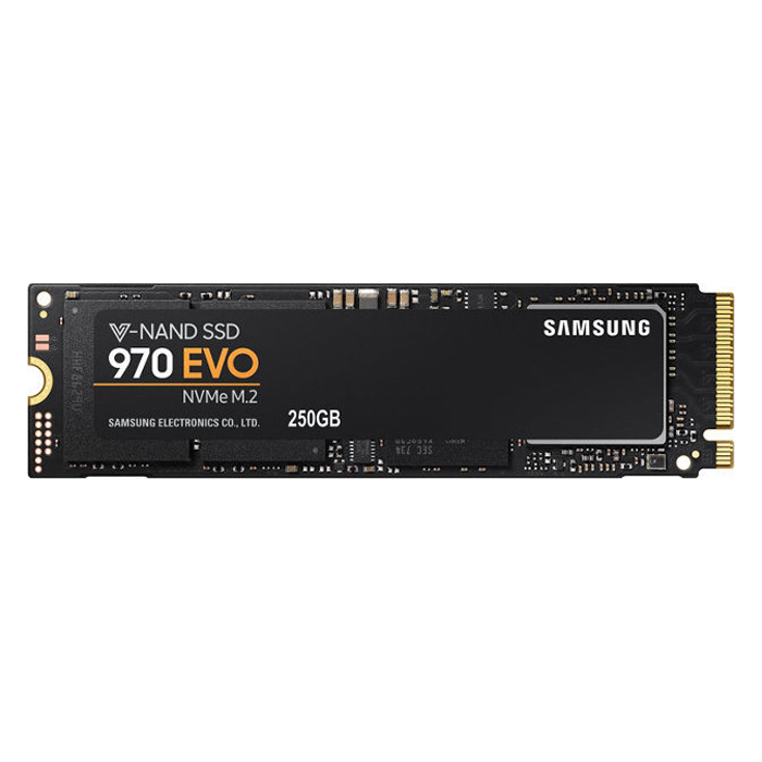 SAMSUNG SSD 970 EVO PCIe NVMe M.2 250GB MZ-V7E250BW SAMSUNG SSD 970 EVO PCIe NVMe M.2 250GB MZ-V7E250BW