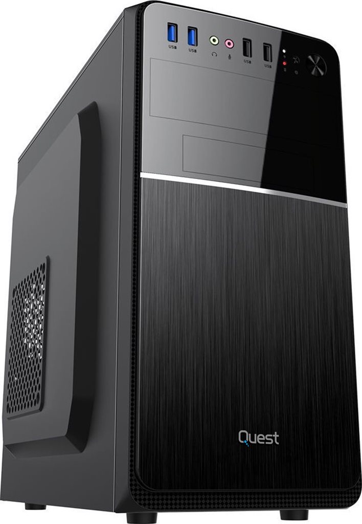 Desktop PC Quest Pro i5-9400F 8GB 256Gb SSD GT710-2Gb W10P Desktop PC Quest Pro i5-9400F 8GB 256Gb SSD GT710-2Gb W10P