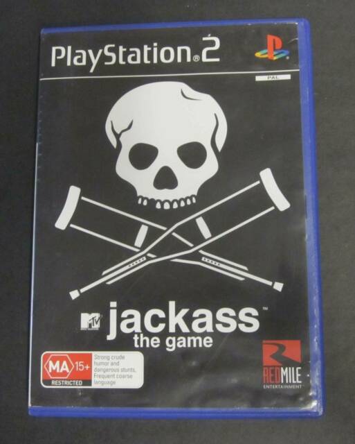 PS2-GAME : JACKASS THE GAME