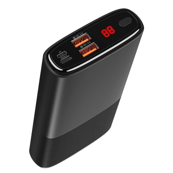 Puridea Powerbank S18 QC 3.0 20000mAh Black Puridea Powerbank S18 QC 3.0 20000mAh Black