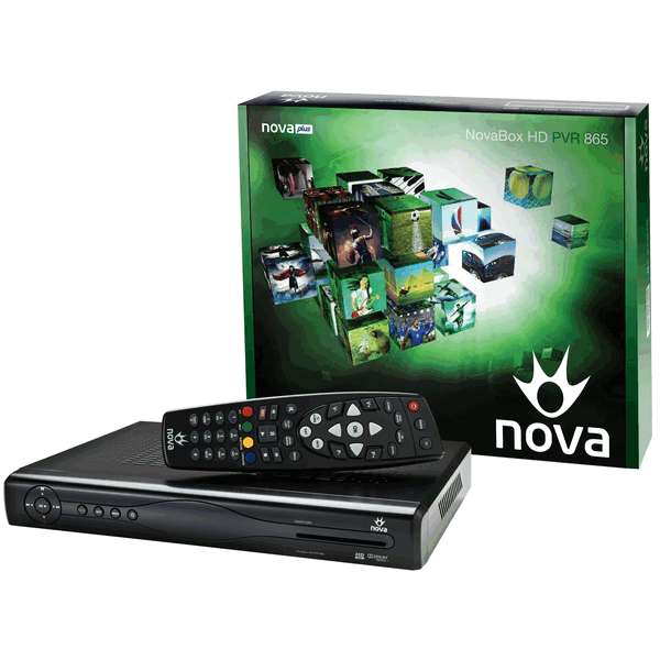 NOVA Δορυφορικό Πιάτο PVR Dual LNB Kit HD865 NOVA Δορυφορικό Πιάτο PVR Dual LNB Kit HD865