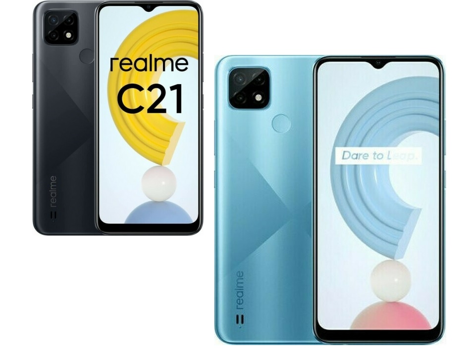 Realme C21Y Dual Sim 6.5" 4G 4GB/64GB Black/Blue