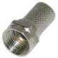 Βύσμα F PLUG για σύνδεση LNB - RECIEVER Βύσμα F PLUG για σύνδεση LNB - RECIEVER