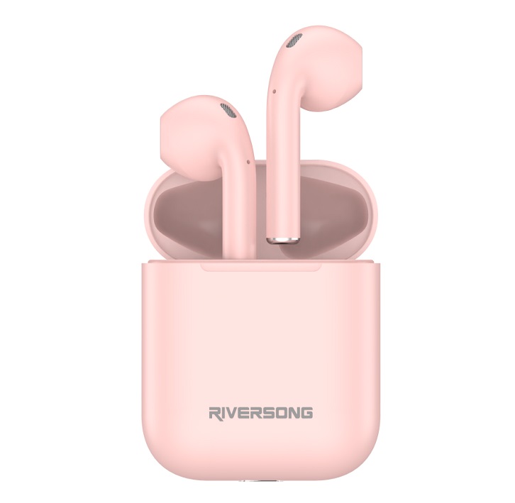 Riversong True Wireless Earphones Air X18 Baby Pink