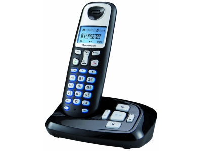 Aσύρματο Τηλέφωνο & Τηλεφωνητής Sagem D210A ECO Black Aσύρματο Τηλέφωνο & Τηλεφωνητής Sagem D210A ECO Black