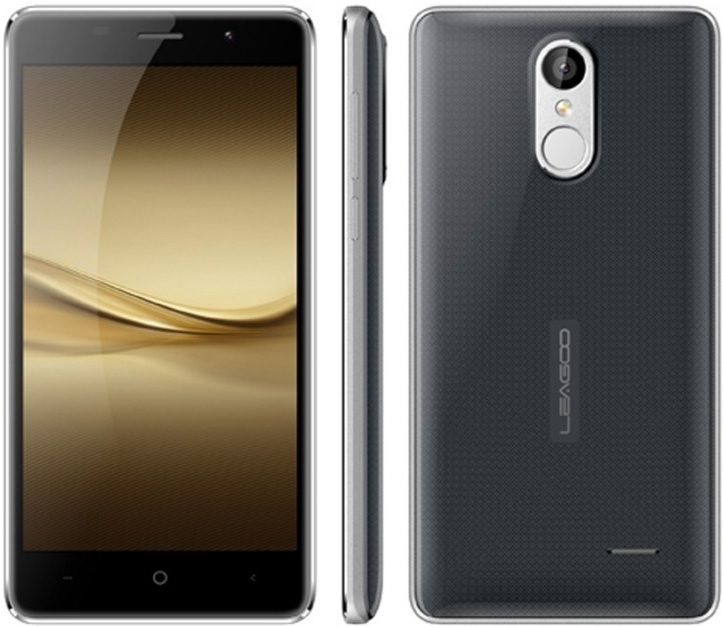 Smartphone LEAGOO M5 5" IPS Quad Core 2GB RAM Fingerprint Gray Smartphone LEAGOO M5 5" IPS Quad Core 2GB RAM Fingerprint Gray