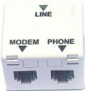 F# ADSL Διαχωριστής PSTN Splitter Annex A Φίλτρο DSL Line F# ADSL Διαχωριστής PSTN Splitter Annex A Φίλτρο DSL Line
