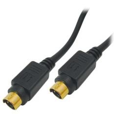 Καλώδιο S-Video 5m SVHS Cable M/M Gold για σύνδεση συσκευών Καλώδιο S-Video 5m SVHS Cable M/M Gold για σύνδεση συσκευών