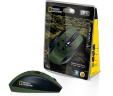 Sweex Wireless Mouse National Geographic MI613 Branded Green Sweex Wireless Mouse National Geographic MI613 Branded Green