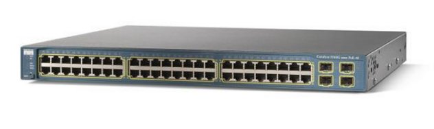 Cisco Switch Catalyst 3560 48port 10/100 POE WS-C3560-48PS-S RFB