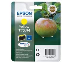 Έγχρωμο Μελάνι EPSON STYLUS T129440 S22 Yellow Size L Έγχρωμο Μελάνι EPSON STYLUS T129440 S22 Yellow Size L