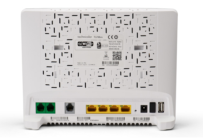 Technicolor TG788vn v2 VDSL Modem Router SIPx2 (Nova)