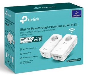TP-LINK Powerline TL-WPA8631P KIT WiFi PassThr 3xLAN TP-LINK Powerline TL-WPA8631P KIT WiFi PassThr 3xLAN
