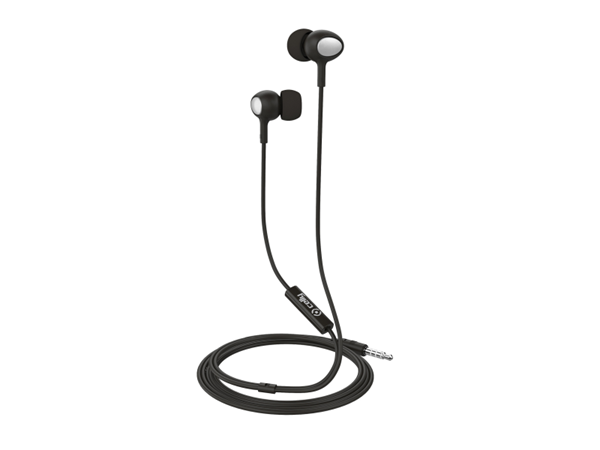 Celly Up 500 Stereo Earphone 3.5mm Round Cable Blue/Black/White Celly Up 500 Stereo Earphone 3.5mm Round Cable Blue/Black/White