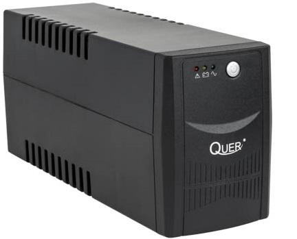 UPS 600VA Line Interactive 360W Quer Schucko 2x Πρίζες UPS 600VA Line Interactive 360W Quer Schucko 2x Πρίζες