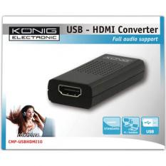 Konig USB to HDMI converter 1920x1080 USB to TV μετατροπέας Konig USB to HDMI converter 1920x1080 USB to TV μετατροπέας