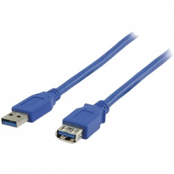 Καλώδιο προέκτασης USB 3.0 A αρσ. - USB 3.0 A θηλ. 2m