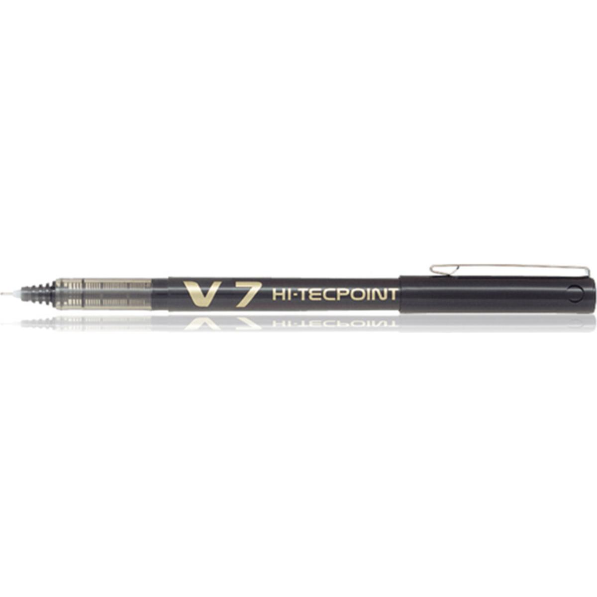 Pilot V7 Hi-Tecpoint Ultra Rollerball X Fine Black 0.7mm 1 τεμ