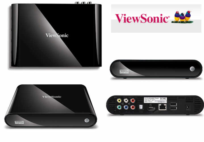 Viewsonic Media Player Network FullHD HDMI VideoAudioPhoto VMP72