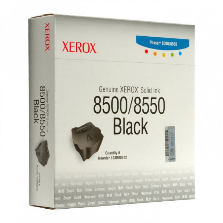 XEROX PHASER 8500/8550 108R672 6000pages BLACK