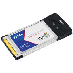 ZYXEL G-170S 802.11g Wireless CardBus PCMCIA ZYXEL G-170S 802.11g Wireless CardBus PCMCIA