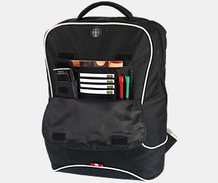AQUIP TΣΑΝΤΑ NOTEBOOK A/BP-2 Q-FRIEND BACKPACK BLACK-WHITE AQUIP TΣΑΝΤΑ NOTEBOOK A/BP-2 Q-FRIEND BACKPACK BLACK-WHITE